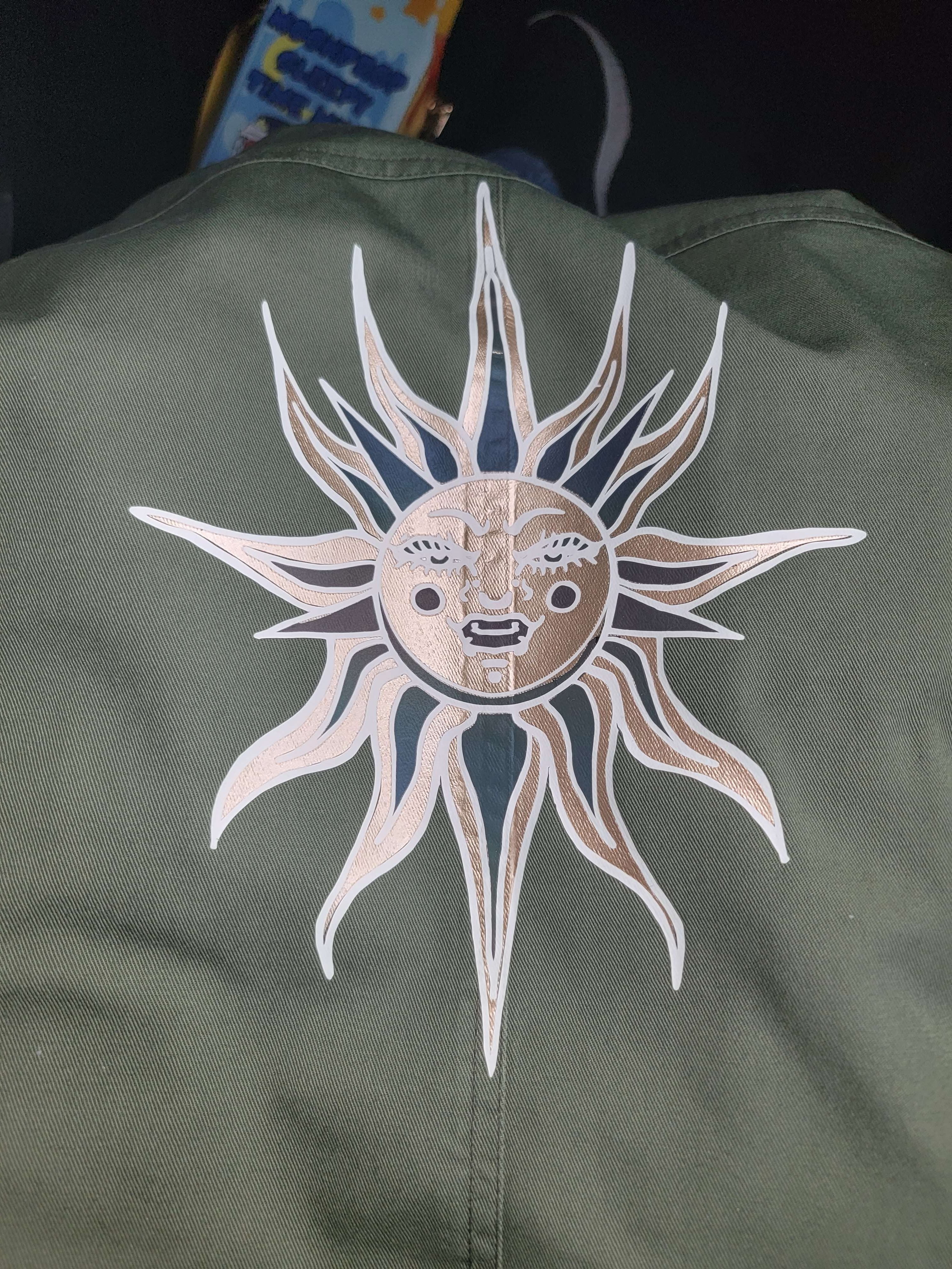 jacket vinyl pressed design of SYG logo